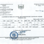 Calendrier-previsionnel-emision-de-titres-publics-de-RCA